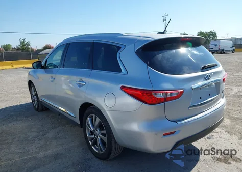 2013 Infiniti Jx35 z USA, uszkodzony, nr VIN 5N1AL0MM9DC333628
